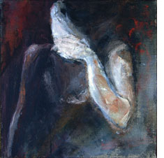 o. T.  50 x 50cm  Acryl auf Leinen 2005
