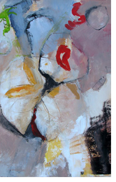 o. T.  104 x 64,5cm  Acryl auf Leinen 2006