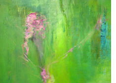 o. T.  60 x 80cm  Acryl auf Leinen 1999